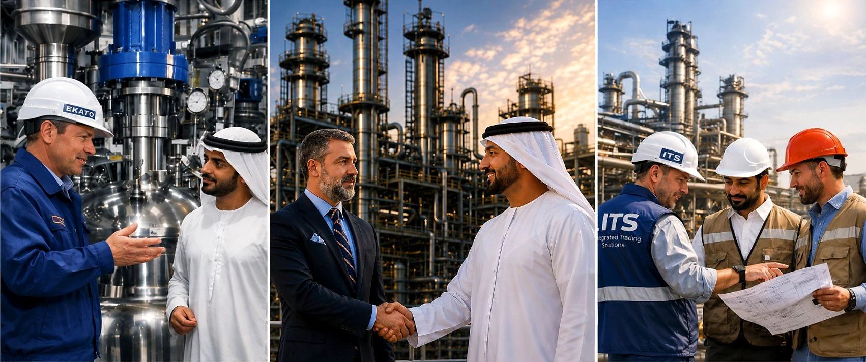 EKATO and ITS engineers in the Middle East — technical consultation, partnership and project execution