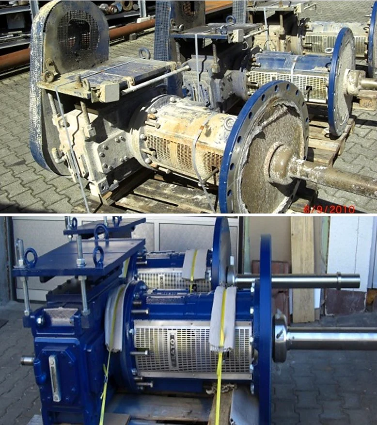 EKATO agitator revamp and repair